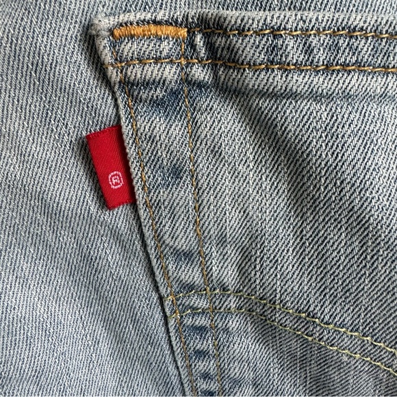 Levi’s 505 Light Wash Jeans W34 L30 - Picture 9 of 13